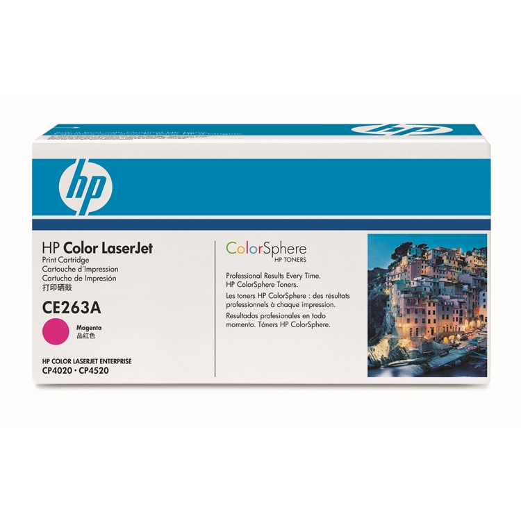 Värikasetti Laser HP CE263A CLJ CP4020/4025/4525 punainen