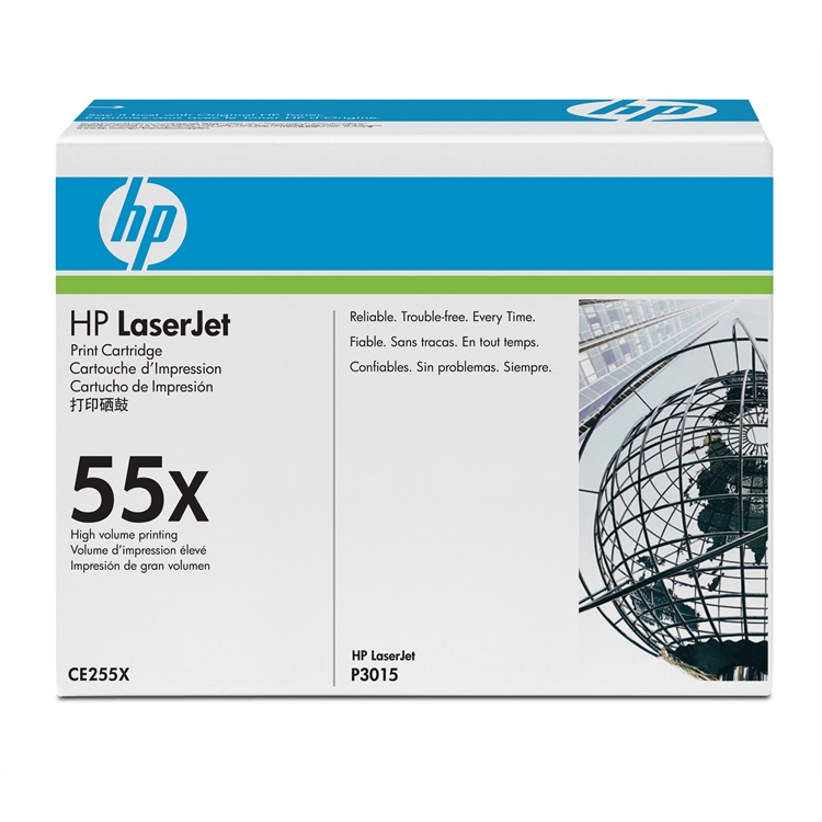 Värikasetti Laser HP CE255X LJ P3010 P3015