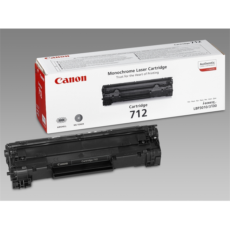 Värikasetti Laser Canon 712 LBP 3010/3100 musta