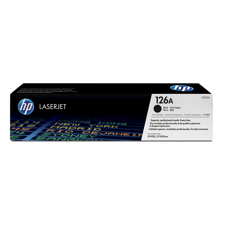 Värikasetti HP CE310A CLJ Pro CP 1025 musta