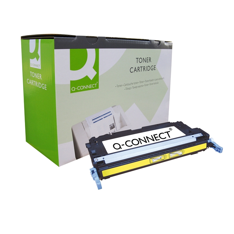 Laservärikasetti Q-CONNECT HP CLJ 3800 keltainen