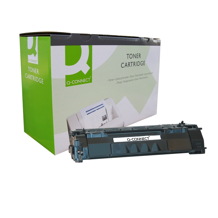 Laservärikasetti Q-CONNECT HP Q7553A musta