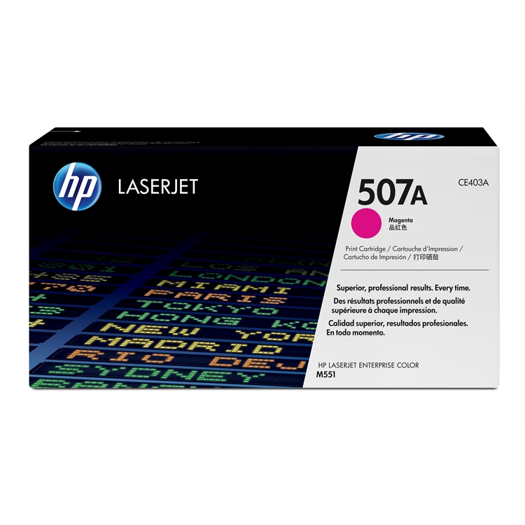 Värikasetti HP CE403A CLJ M551 punainen