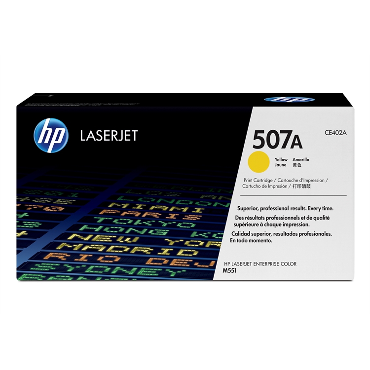 Värikasetti HP CE402A CLJ M551 keltainen