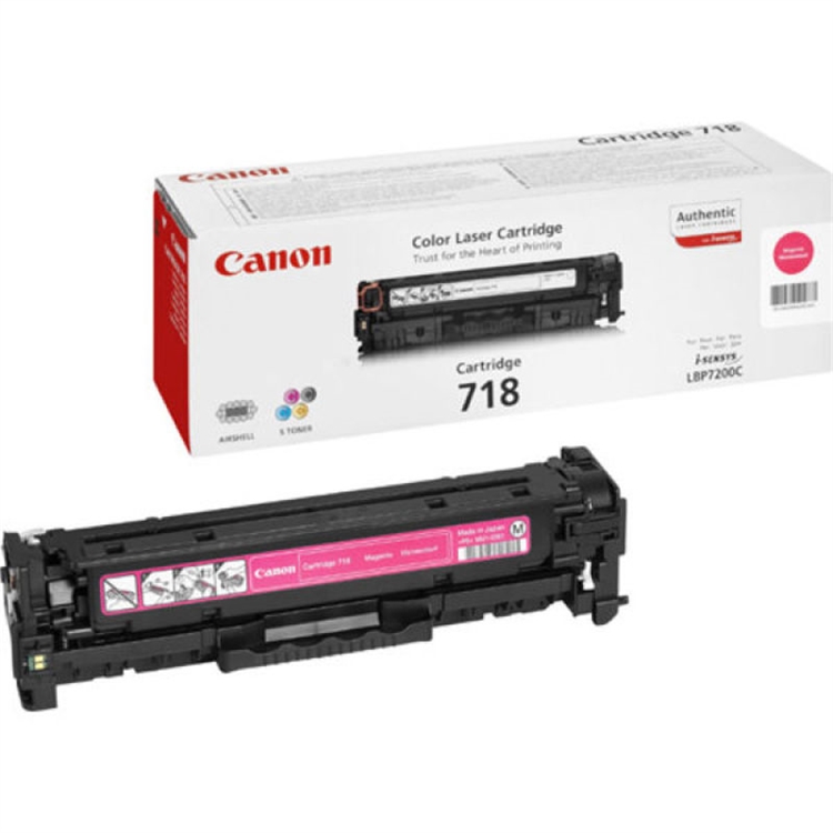 Värikasetti Laser Canon 718 MF8330/8350/LBP7200C punainen