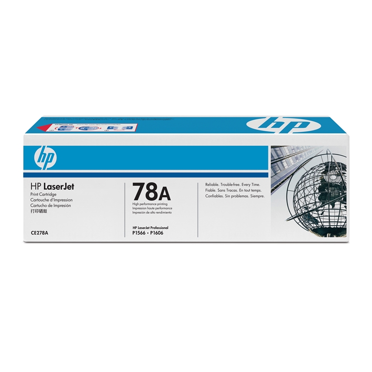 Värikasetti HP 78A CE278AD LJ Pro P1566 1606 musta dual p /2