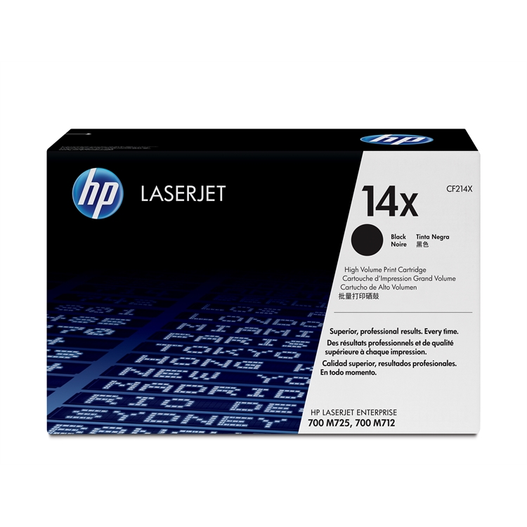Värikasetti laser HP CF214X LJ Enterprise 7005 musta