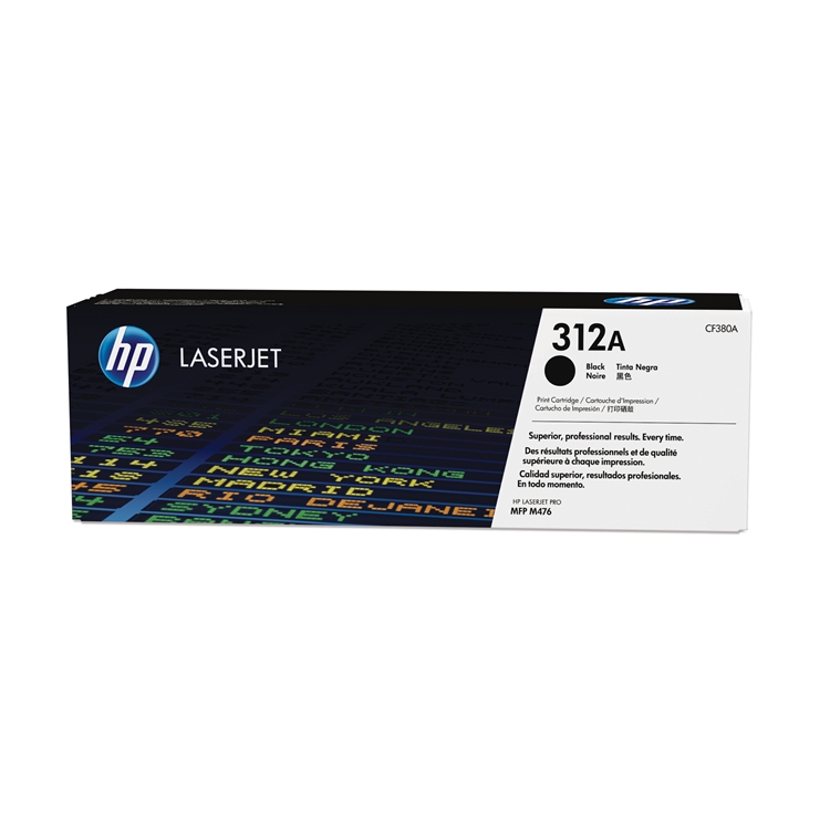 Värikasetti Laser HP CF380A CLJ Pro MFP M476 musta