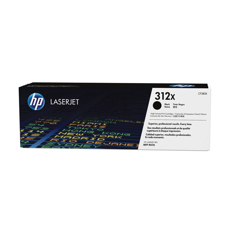 Värikasetti Laser HP CF380X CLJ Pro MFP M476 musta