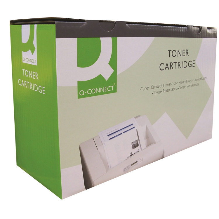Laservärikasetti Q-CONNECT HP CE740A musta
