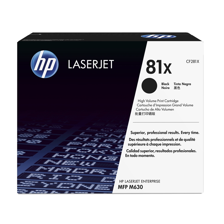 Laser HP LJ M605/M60 6 CF281X musta