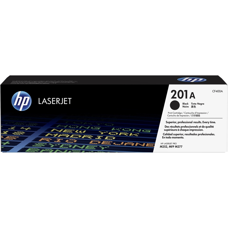 Värikasetti laser HP CLJ M252/M277/ CF400A musta
