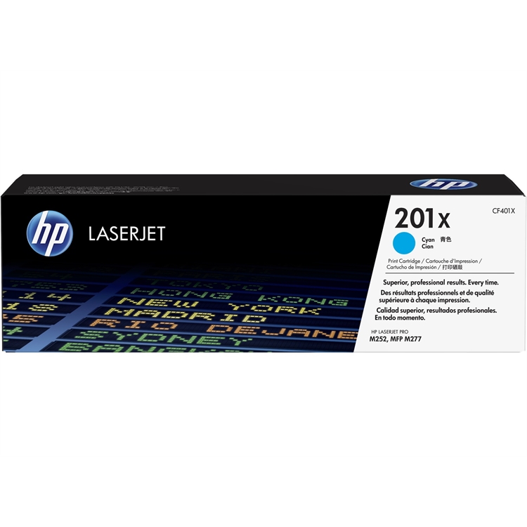 Värikasetti laser HP CLJ M252/M277 CF401X sininen