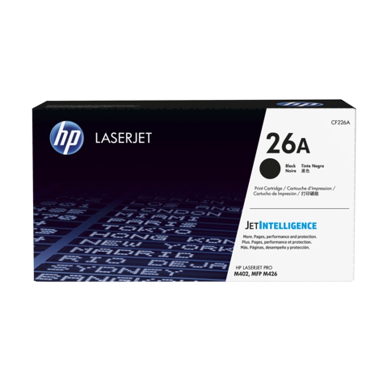 Värikasetti laser HP CF226A LJ Pro M402/MFP M426 musta