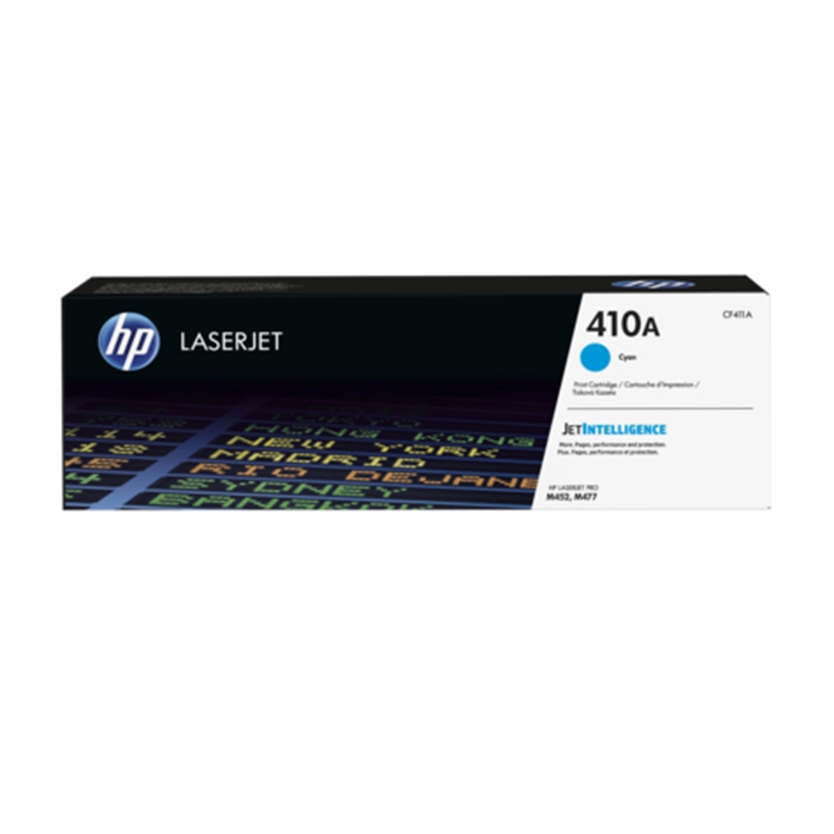 Värikasetti HP CF411A CLJ Pro M452/M477 sininen