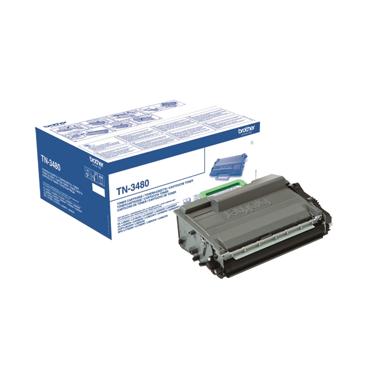 Värikasetti laser Brother TN-3480 musta