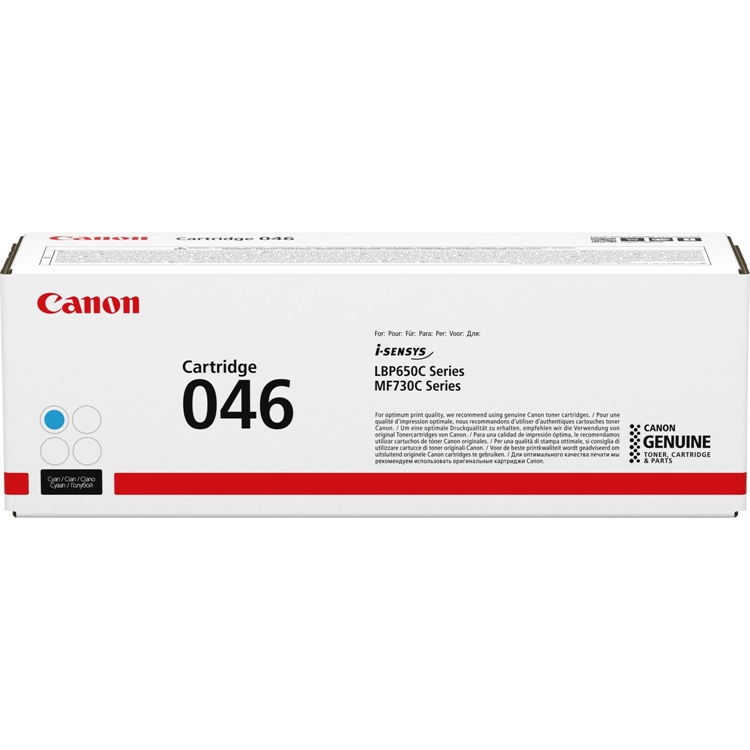 Värikasetti laser Canon 046C LBP654 sininen