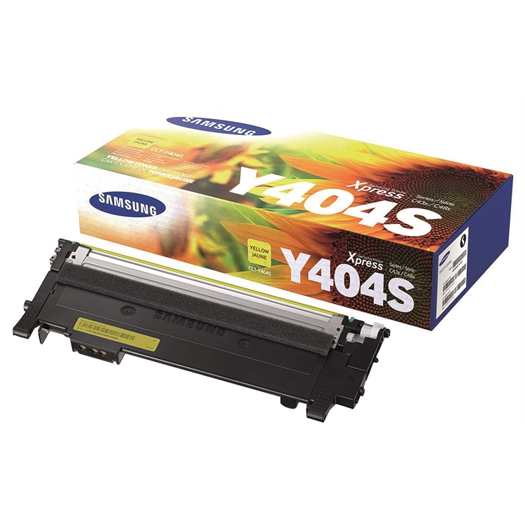 Värikasetti laser Samsung CLP-362 CLT-Y404S/ELS keltainen