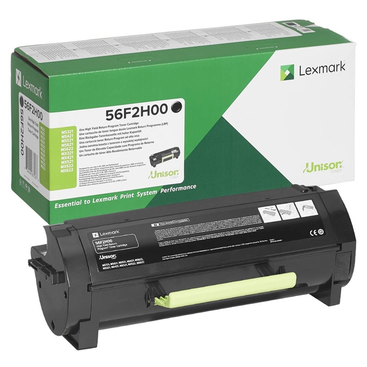 Laser Lexmark 56F2H00 15000s musta