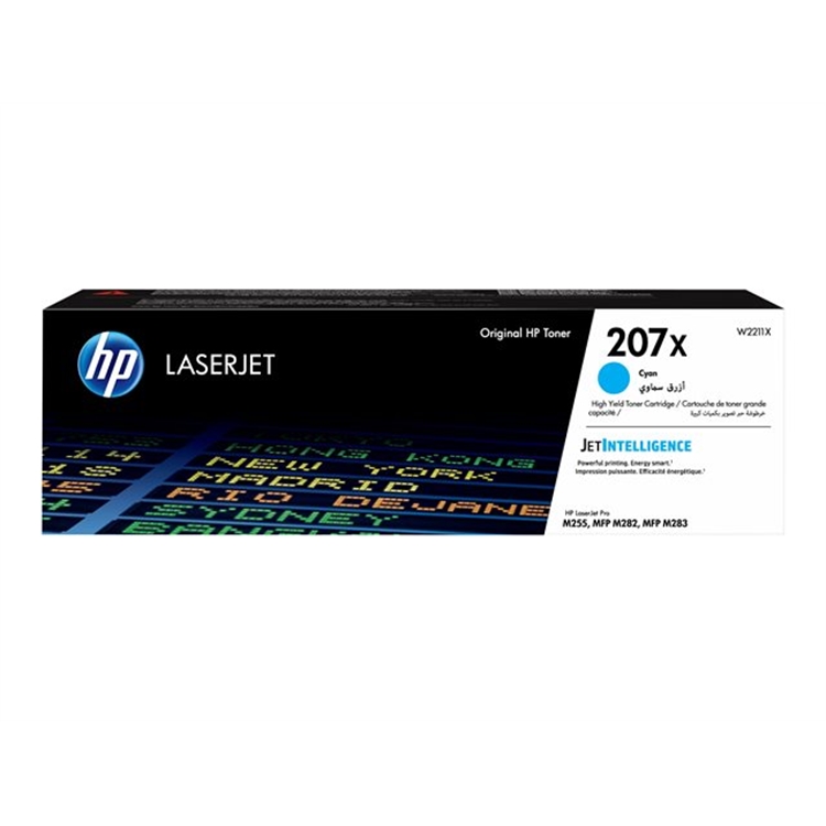 Värikasetti laser HP W2211X 207X sininen