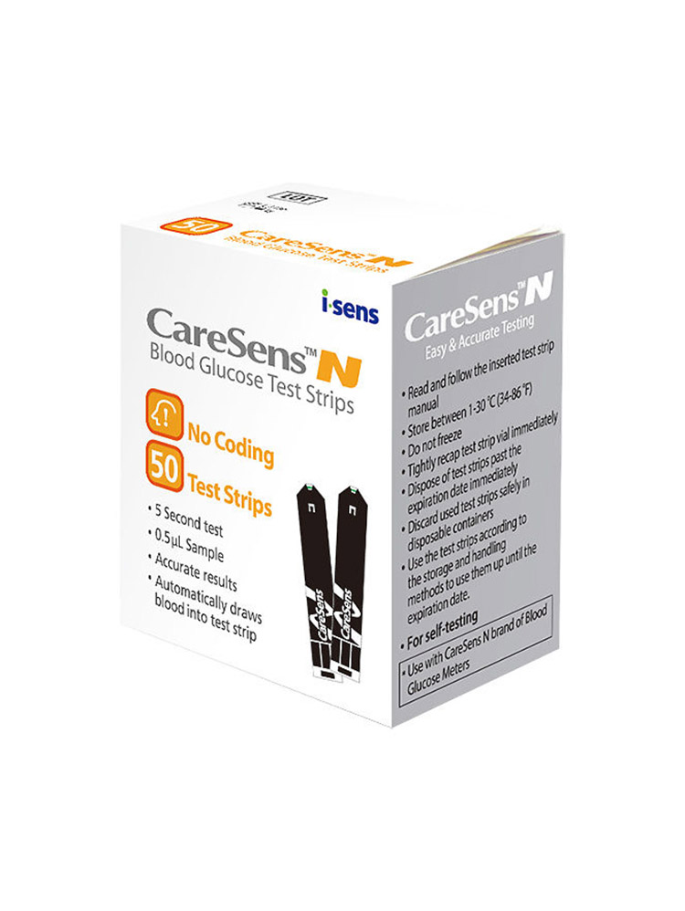 Mittaliuskat CareSens N 50 kpl
