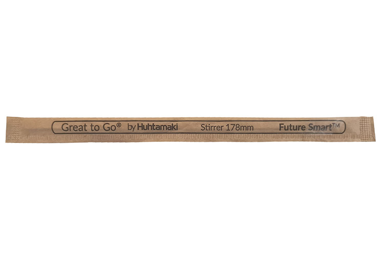 Sekoitin juomille yksittäispakattu puuta 178 mm 1000 kpl
