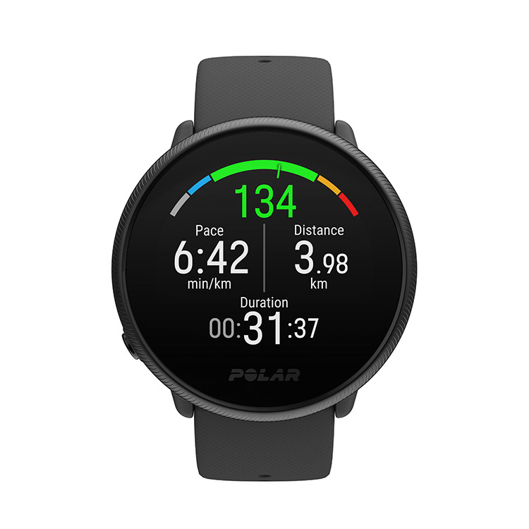 Fitnesskello Polar Ignite 2 S-L musta helmiäinen - edistyksellinen vedenpitävä urheilukello