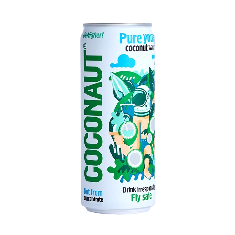 Kookosvesi Nordqvist Coconaut 320 ml (ei sis panttia)