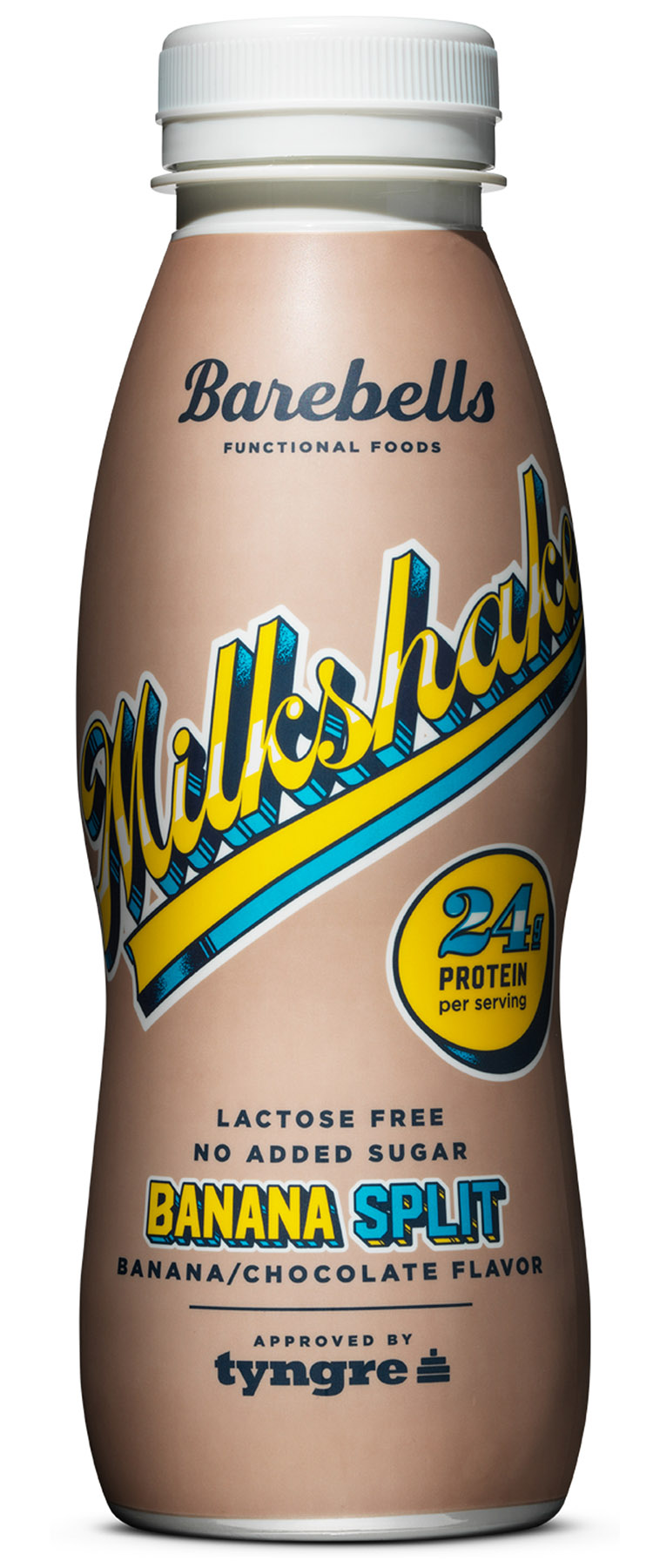 Proteiinipirtelö Barebells Banana Split laktoositon 330ml /8 kpl ltk - ei lisättyä sokeria