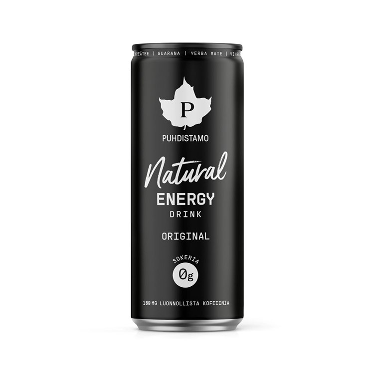 Energiajuoma Puhdistamo Natural Energy Original 330ml (ei sis. panttia) - ei mitään ylimääräistä