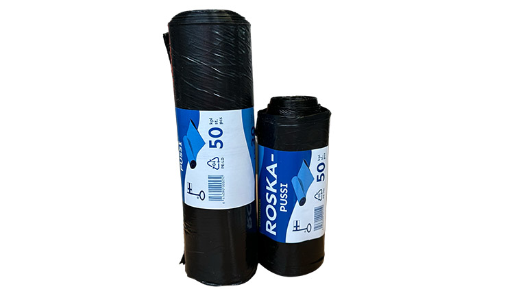 Roskapussi HD musta 30 L /50 kpl