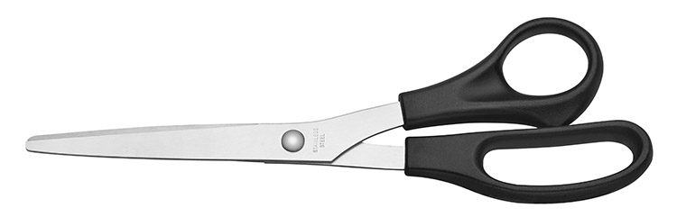 Yleissakset Eco 20,4 cm - terät ruostumatonta terästä ja kahvat kierrätysmuovia