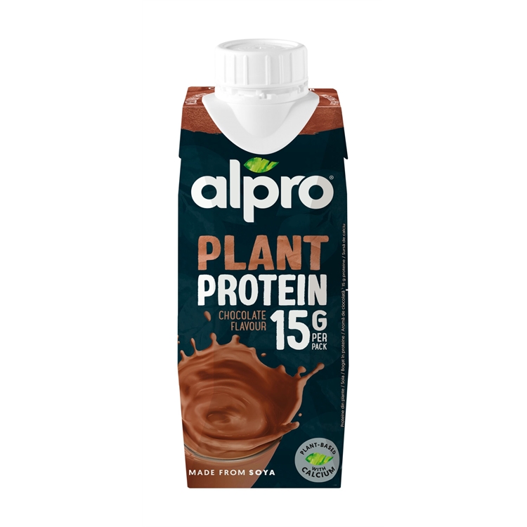 Proteiinijuoma Alpro Protein suklaa 250ml - kasvipohjainen, vitaminoitu, ei keinotekoisia aineita