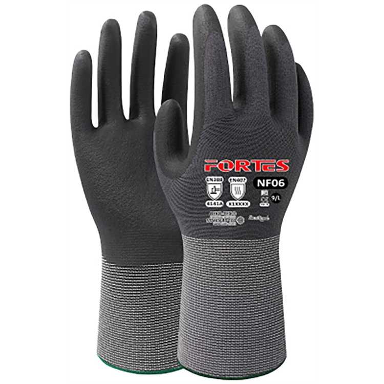 Asennuskäsine Eris 1000 koko 7hylkii öljyä, kemikaaleja ja happoja