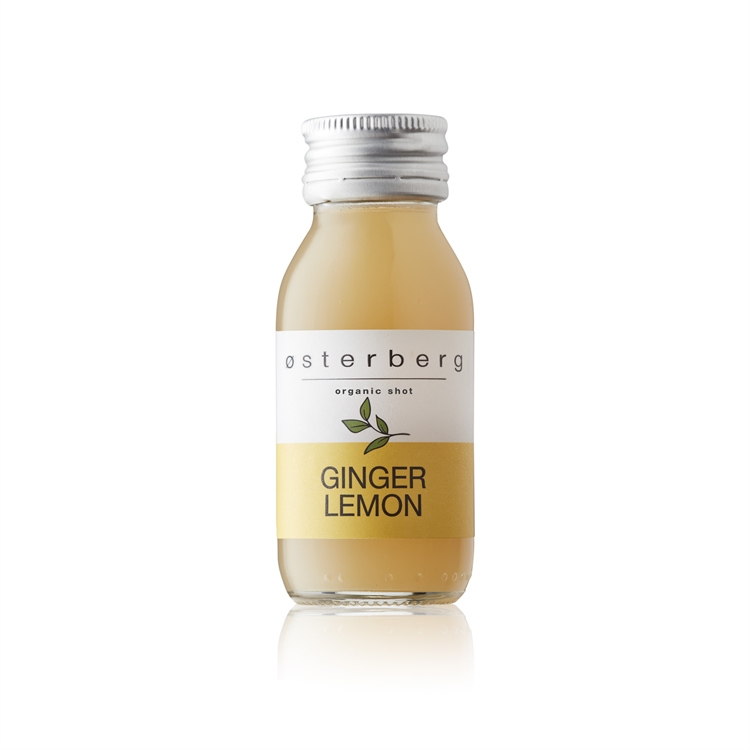 Osterberg Inkivääri-sitruunashotti 60ml luomu / 12