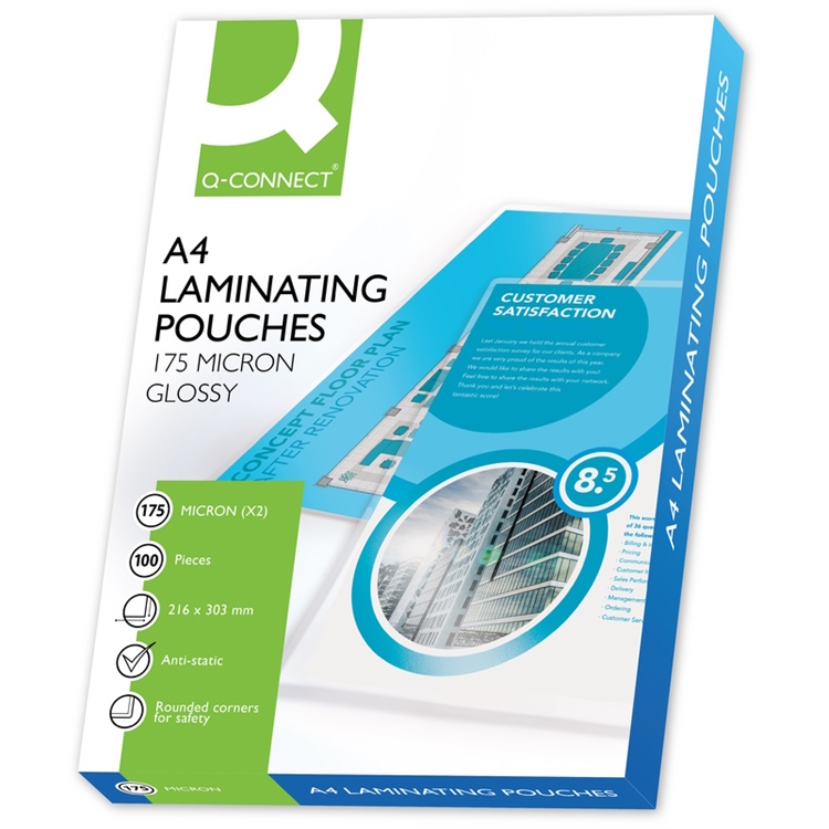 Laminointitasku Q-CONNECT A4 175mic /100