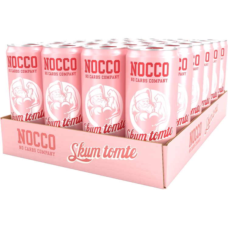 Energiajuoma Nocco BCAA Skum Tomte 0,33 l (ei sis. pant) - vaahtokarkin makuinen, sokeriton