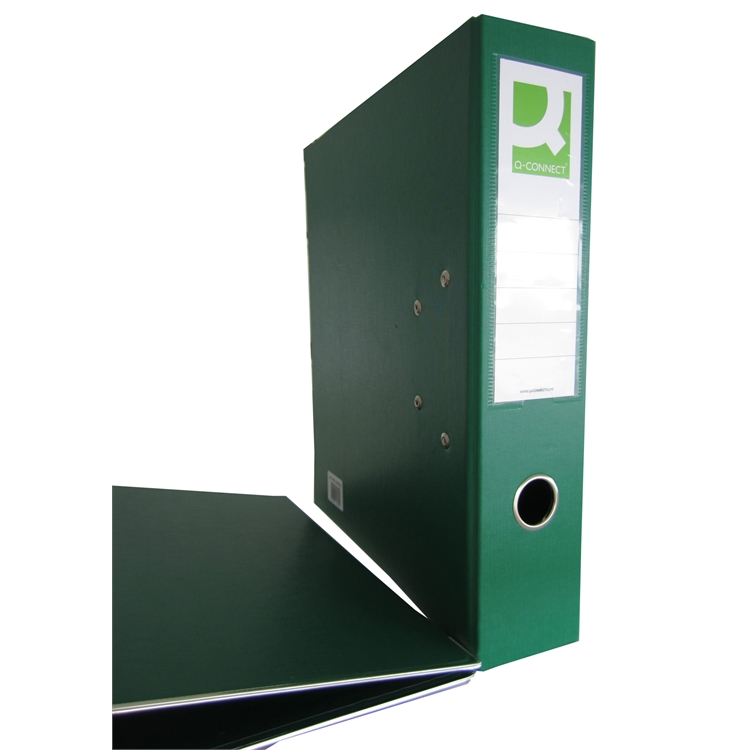 Mappi Q-CONNECT+ 750 A4 metallivahvike vihreä