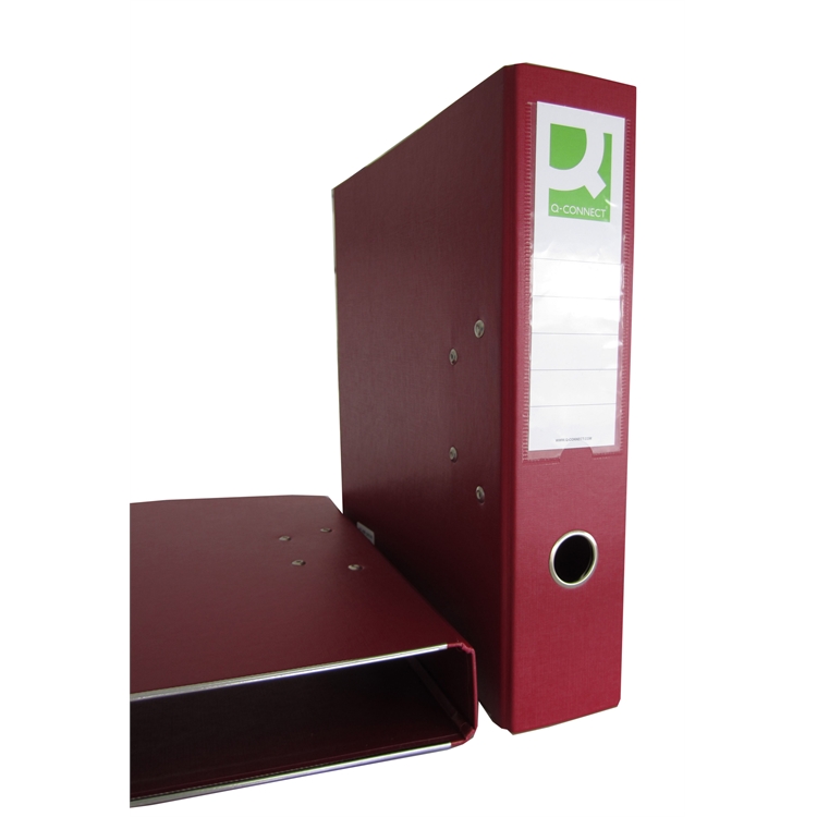 Mappi Q-CONNECT+ 750 A4 metallivahvike viininpunainen