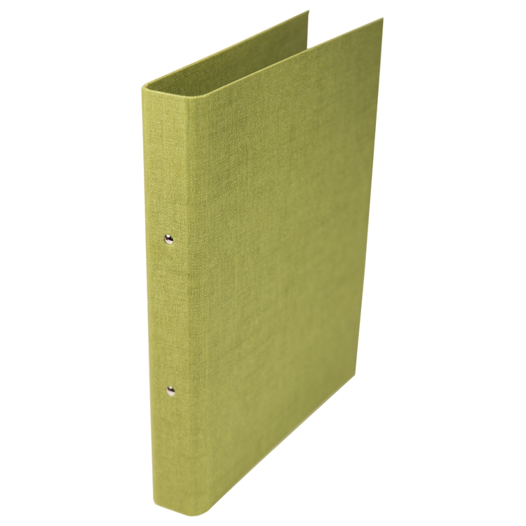 Rengaskansio Bigso Ringo C51 lime - kierrätysmateriaaleja ja vastuullista paperia