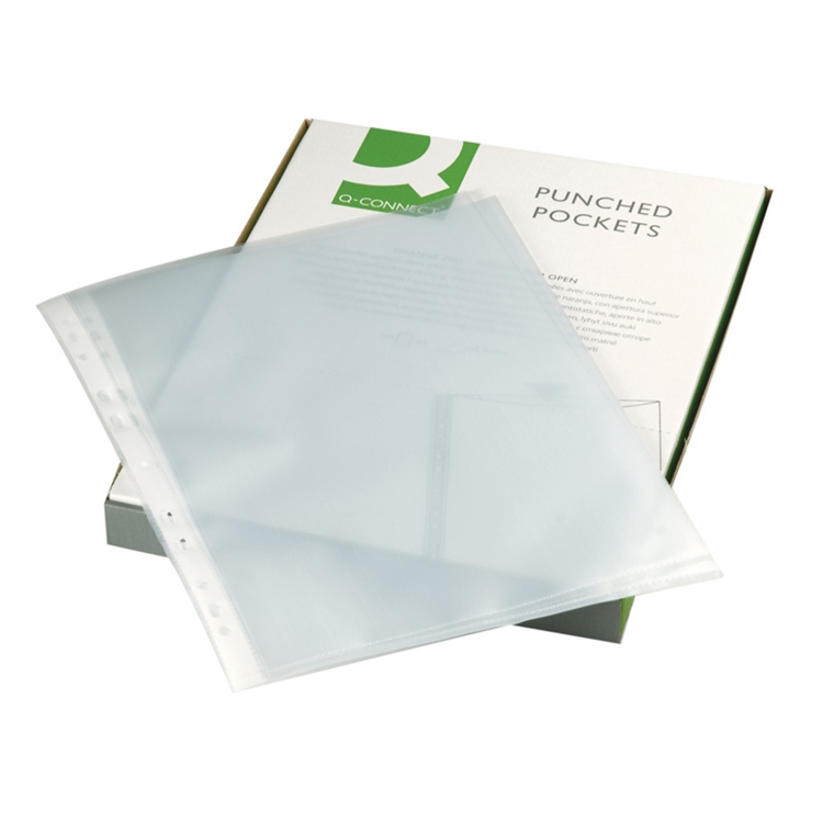 Kansiotasku Q-CONNECT A4 PP120 app LPS /100