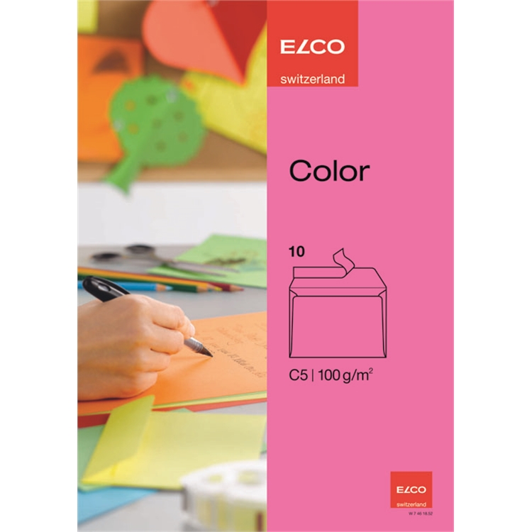 Tarrakuori Elco Color C5 ST pinkki /10 kpl pkt