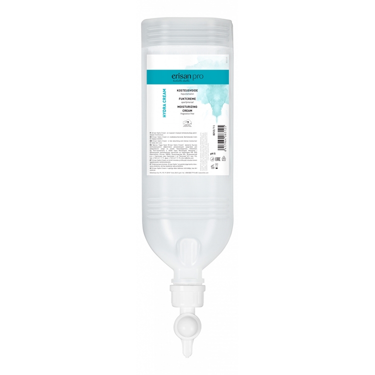 Kosteusvoide Erisan Hydra Cream 1 l hajustamaton dispenso - sopii kaikille ihotyypeille