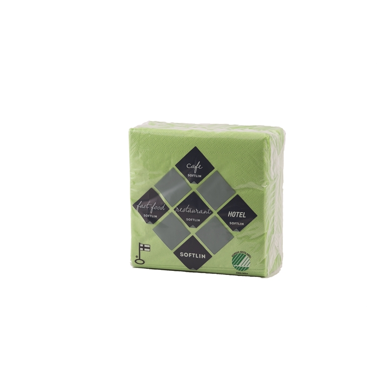 Kahviliina Softlin 24x24cm 2krs Lime/100