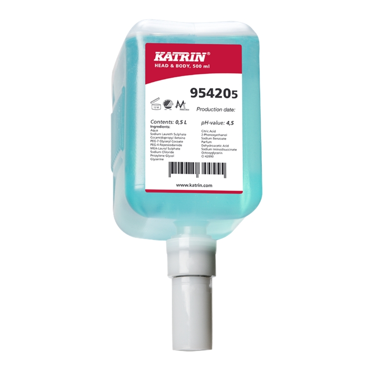 Suihkusaippua Katrin Head & Body 500 ml