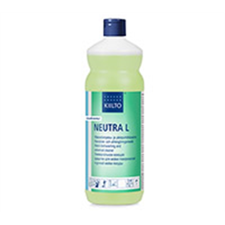 Yleispuhdistusaine astianpesuaine Kiilto Neutra L /1 L - sopii kaikille vettä sietäville pinnoille