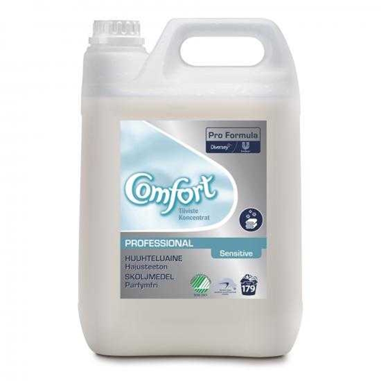 Huuhteluaine Comfort Professional Sensitive 5 L x 2 kpl - ei hajusteita, ei väriainetta