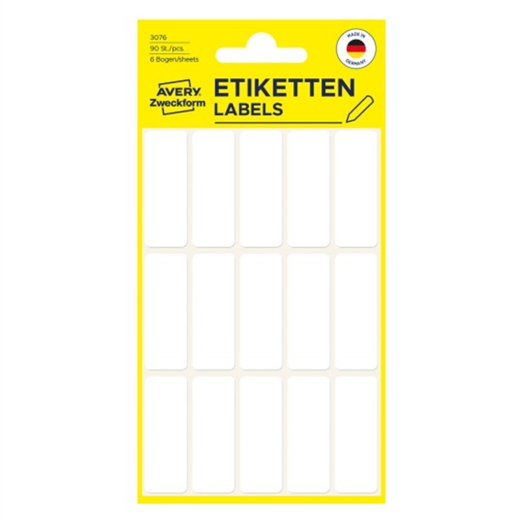 Etiketti Avery 3076 38X14/90
