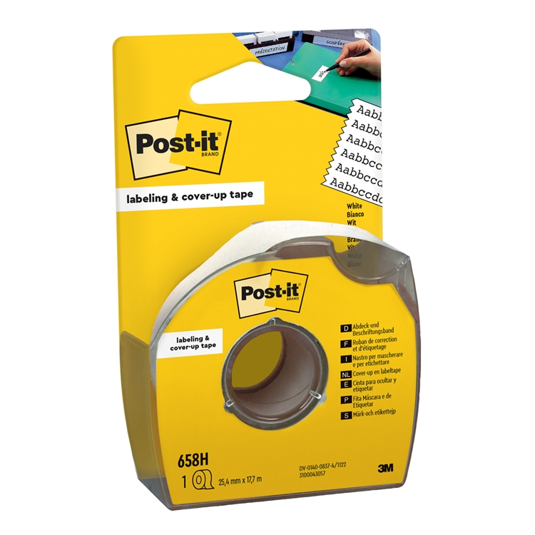 Peitenauha Post-it 658 25mmX18m 6-R irrotettava