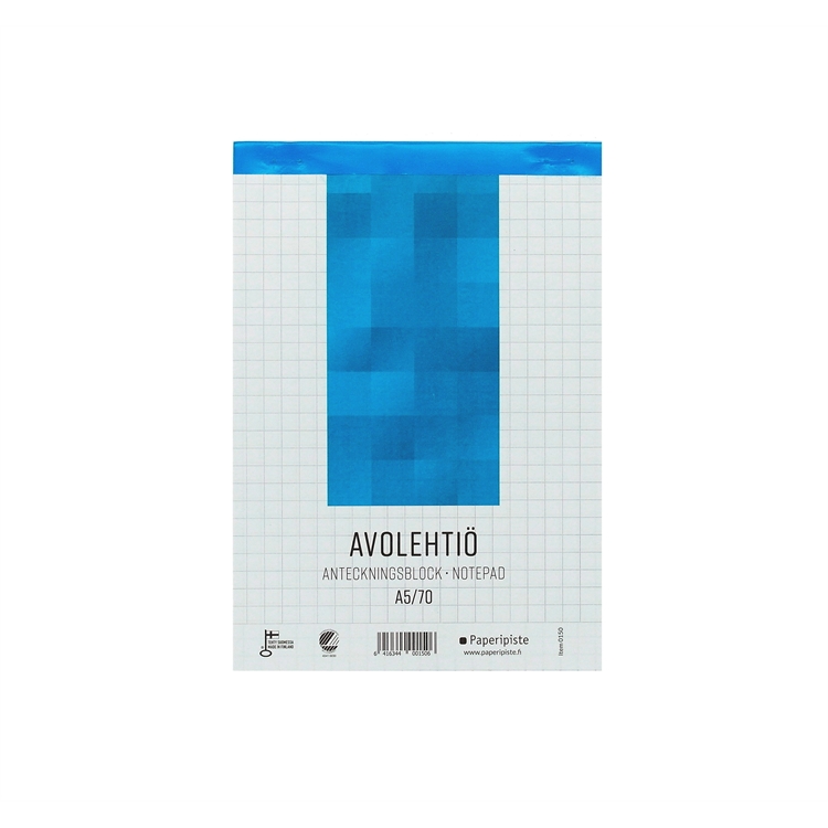 Avolehtiö A5/70 7X7 perforoitu Joutsenmerkki